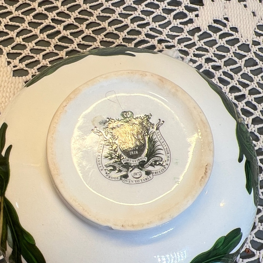 Botanic Garden Portmeirion Sugar Pot Gossypium Design Vintage Ceramic Bowl 4inch - Picture 7 of 8